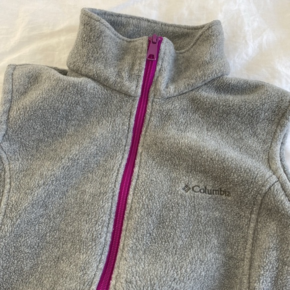 Columbia fleece vest, size Large petite - Picture 2 of 4